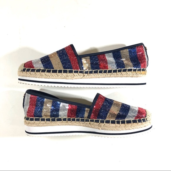 tommy hilfiger sequin espadrilles